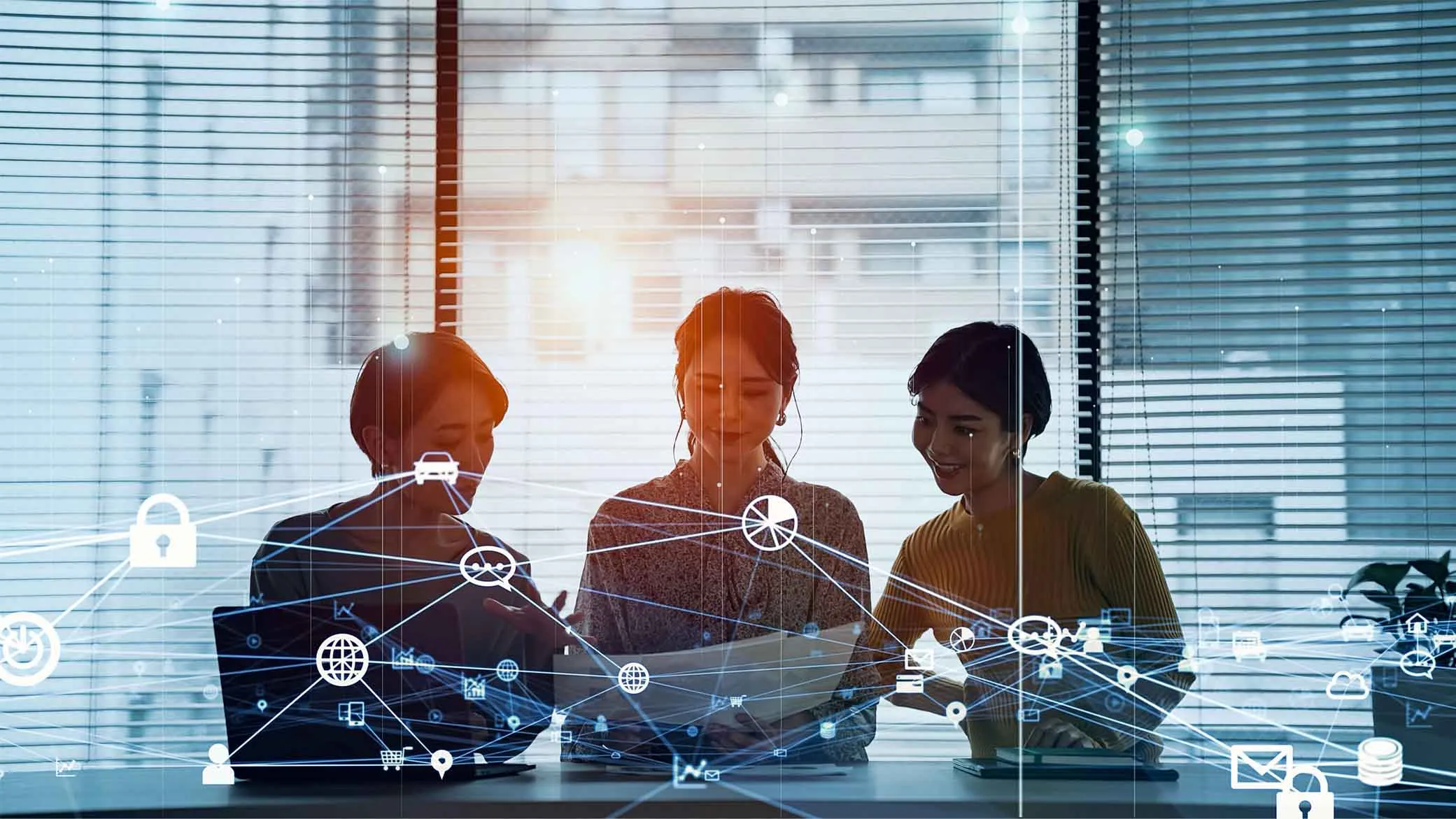 AIマッチングアルゴリズムのイメージ